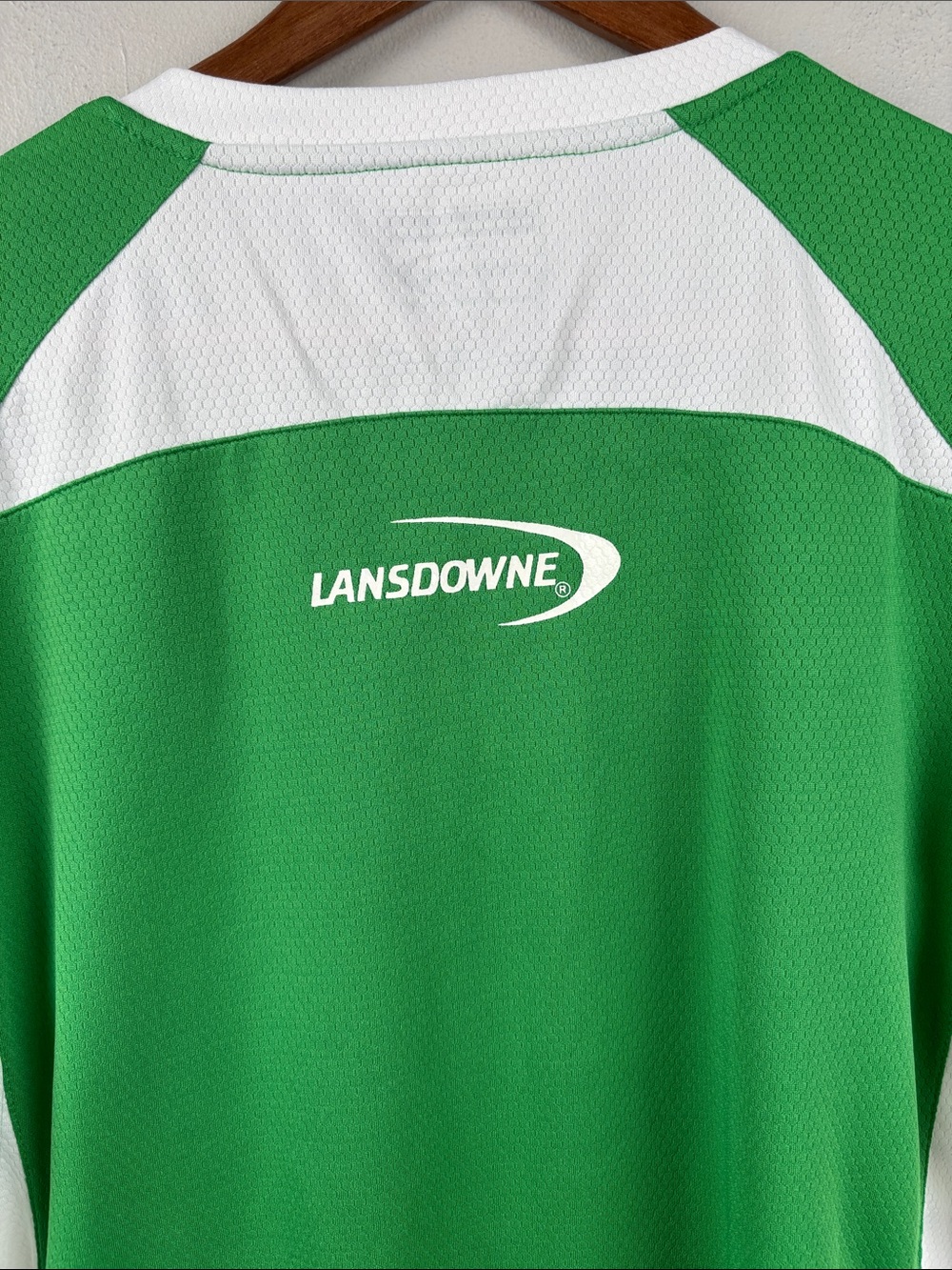 Ireland Green & White Soccer Jersey by Lansdowne Men’s Small sport Irish - Picture 8 of 9
